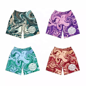 Pantalones cortos de malla de doble capa para hombre, Shorts masculinos de diseño personalizado, con sublimación, para baloncesto, gimnasio, verano, venta al por mayor - Product Image 2