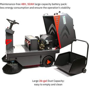 SM1250 + 49 spazzatrice da pavimento industriale, 69000 mq/h, batteria al litio con ricarica rapida 3.5 ore - Product Image 6