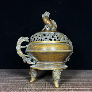 Brûleur d'encens en laiton pour Bakhoor, style arabe, 100% naturel, usage religieux, crée un arôme pour la maison et les bureaux - Product Image 2