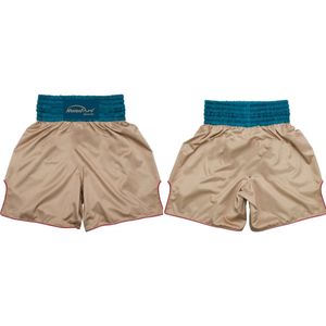 กางเกงขาสั้นแบบไทยสำหรับผู้ชายออกแบบได้ตามต้องการสไตล์ใหม่ผ้าแคนวาสลำลองสีทึบเอวยางยืดปิดทำเองได้ - Product Image 1