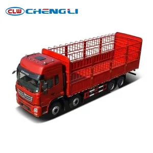 รถบรรทุกพื้นเรียบอเนกประสงค์ Clw 8x4 สำหรับขนส่งสินค้าอุตสาหกรรมและก่อสร้าง ราคาโรงงาน - Product Image 5