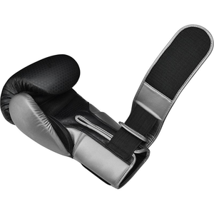 Gants de boxe en cuir confortables avec sangles de soutien du poignet à crochet et boucle pour l'entraînement intense et les gants de sparring - Product Image 6