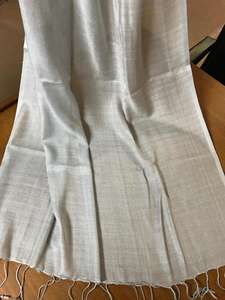 Light Bamboo <b>Viscose</b> Traditional Women's Shawl and Scarf Medium Length for Warm Weather in Spring Season - Product Image 4