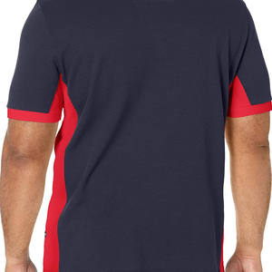 Polo à manches courtes pour hommes Color Block Performance Piqué avec appliques Polo d'été décontracté Slim Fit polos - Product Image 5