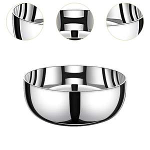 Bol de service en métal poli fait main Minimal India pour la présentation des aliments en café, l'hôtellerie et les événements, prix de gros - Product Image 4