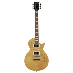 Guitare électrique professionnelle EC Series Vintage Ec 256Vn avec dos et côtés en érable naturel et micros humbucker - Product Image 3