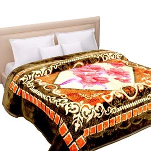 ผ้าห่ม2ชั้นลายขนมิงค์แบบ2ชั้นสไตล์เกาหลีใส่สบายและมีสไตล์ - Product Image 1