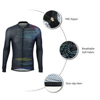Maillot de vélo de route pour homme avec tissu à séchage rapide et coupe ajustée pour les cyclistes de compétition Maillot de cyclisme pour homme imprimé sur mesure