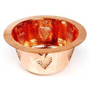 Attractive Design <b>Copper</b> Bowl Large Size Food Serving Bowl Prime Quality Hammered <b>Copper</b> Bowl for <b>Home</b> <b>Accessories</b> - Product Image 5