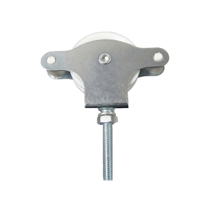Puleggia per stendibiancheria Wolfpack zincata 40 mm. Puleggia in Plastica con Vite - Product Image 1