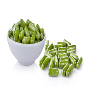 Capsules de Moringa purement biologiques pour adultes conditionnées en bouteille pour la vente au détail Extrait de plante de Moringa Supplément de santé naturel - Product Image 1