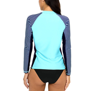 Custom Logo Best Price Professional Own Your Printing Ladies <b>Rash</b> <b>Guard</b> Anti-UV Breathable Top Selling Casual Style Sublimation - Product Image 3