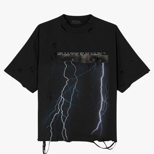 Camiseta de lavado ácido mineral rasgado vintage desgastado de color personalizado para hombre 100% algodón Ajuste de gran tamaño al por mayor precio bajo - Product Image 4