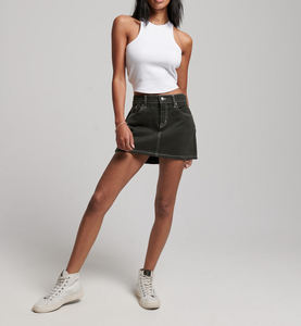 Col rond sans manches été nouveau Design Gym haut court Yoga porter débardeur coton entraînement débardeur femmes - Product Image 3