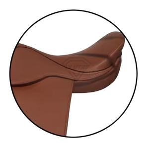 Silla de Montar Tradicional para Caballo Hecha con Cuero Genuino y Costuras Reforzadas, Ideal para Uso Diario a Caballo - Product Image 5