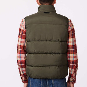 Chaleco acolchado para hombre de diseño único hecho en fábrica de talla grande en nuevo stock chaleco acolchado para hombre para adulto - Product Image 2