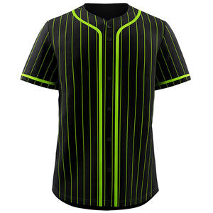 Uniformes de Béisbol Personalizados al por Mayor, 100% Poliéster, Conjuntos con Logotipo Frontal, Secado Rápido, Transpirables, Tallas para Adultos, Nombres de Equipos Personalizados - Product Image 5