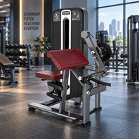 Machine à extensions biceps-triceps à poulies BN, équipement d'entraînement de force des bras à double fonction pour salle de sport commerciale et club de fitness