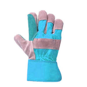 Guantes de Seguridad de Cuero de Grano Dividido en Oferta, Cuero Auténtico de Alta Calidad, Cuero de Vaca Dividido - Product Image 6