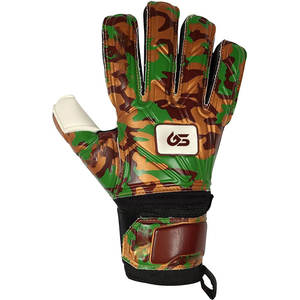 High Quality New Arrival <b>Kids</b> Goalkeeper <b>Gloves</b> Comfortable Leather with OEM Service for Children - Product Image 2