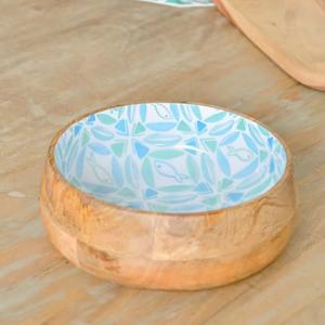 Cuenco para mezclar de madera de acacia natural, hecho a mano, respetuoso con el medio ambiente, resistente, seguro para alimentos, para chefs y panaderos, estilo americano de alta calidad - Product Image 3