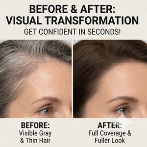 Polvere per Capelli - Ritocco <span class=keywords><strong>Colore</strong></span> per Radici e Copertura Capelli Grigi - Polvere Coprente per Zone Calve per Uomini e Donne - Product Image 3