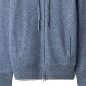 เสื้อฮู้ดแขนยาวผู้ชายสำหรับฤดูหนาว ผ้าฝ้าย 100% สวมใส่สบาย สไตล์ลำลอง ปักลาย รับผลิตแบบ OEM ODM พร้อมสกรีนโลโก้ตามสั่ง - Product Image 6