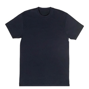 เสื้อยืดแขนสั้นผู้ชายผ้าฝ้ายฤดูร้อนปี 2026 สีพื้นเรียบง่าย เสื้อยืดคอกลมทรงหลวม - Product Image 1