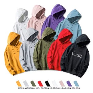 Jersey personalizado de algodón 100% de alta calidad, sudaderas con capucha para hombre con capucha de gran tamaño, estilo Hip Hop, estampado de logotipo personalizado - Product Image 6