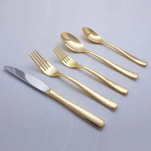 Juego de Cubiertos de diseño elegante en acero inoxidable con espejo plateado pulido, perfecto para vajilla y comedor de boda elegante - Product Image 4