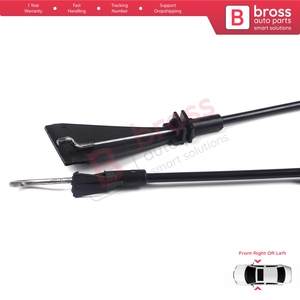 BDP635 Inner Door <b>Lock</b> Latch Bowden <b>Cable</b> Front 13186768 for Corsa D 5 Door - Product Image 6