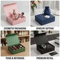 Feestelijke seizoensgeschenken op maat, stevige constructie, premium merkverpakking, magnetische vouwbare geschenkdoos, duurzaam.