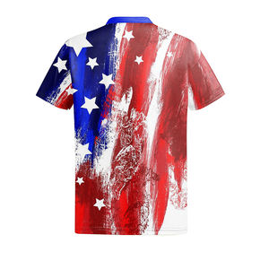 T-Shirt Homme Grande Taille Surdimensionné pour Polo Léger Respirant 220 Grammes Tissu Teint Uni Motif Logo Léger Sonnerie - Product Image 2