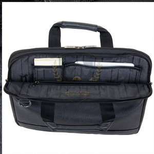 Large Capacity Laptop Shoulder <b>Bag</b> <b>Zipper</b> Closure Padded Interior Lightweight Travel <b>Storage</b> Laptop <b>Bag</b> - Product Image 3