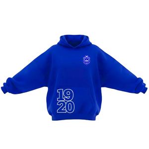 Sweat à capuche oversize en coton et polyester de qualité supérieure Zeta Phi Beta, style élégant de sororité avec logo frontal personnalisé de vêtements grecs - Product Image 1