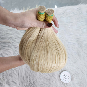 Extensiones de Cabello Humano Vietnamita 100% Natural, Súper Sedoso, Liso, 24 Pulgadas, Color Marrón 1001, Personalizado para Mujeres - Product Image 4