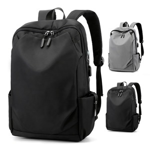 Mochila para ordenador portátil con almacenamiento USB de lujo personalizado de alta calidad, mochila antirrobo para negocios universitarios, resistente al agua con logotipo para viajes - Product Image 1