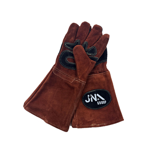Gants de soudage en cuir Gants de soudage doublés résistants à la chaleur Service OEM Meilleures ventes Gants de soudage en cuir - Product Image 6