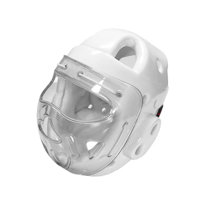 Protector de Cabeza Profesional para Artes Marciales, Casco de Karate, Taekwondo, Color Blanco - Product Image 6
