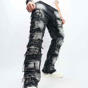 กางเกงซ้อนกันสำหรับผู้ชายกางเกงแบบซ้อนกันออกแบบได้ตามต้องการสไตล์ที่เป็นเอกลักษณ์ - Product Image 5