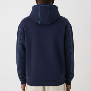 เสื้อฮู้ดผู้ชายผ้าคอตตอน 100% ลายพิมพ์ ซิปหน้า แขนยาว สำหรับออกกำลังกายในฤดูใบไม้ร่วง - Product Image 4