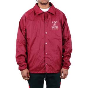Veste de pluie coupe-vent style High Street pour hommes Nouvelles vestes d'entraîneur imperméables pour garçons et adultes avec logo sur le devant - Product Image 1