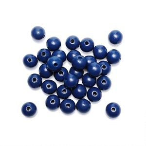 สินค้าอินเดียทำจากไม้สีน้ำตาลขนาด20มม. พร้อมลูกปัดไม้รูปทรงและขนาดสั่งทำ - Product Image 3