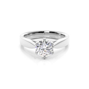 Adorn <b>Yourself</b> With 0.90 Carat weight 6 Prong Setting Large Engagement Ring Lab Grown Diamond good Choice for Wedding gift - Product Image 4