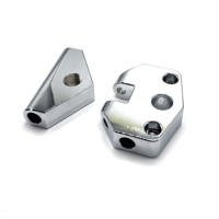 Pièces usinées CNC en cuivre et acier inoxydable pour connecteurs de barres omnibus conductrices, plaques de refroidissement, composants électroniques personnalisés