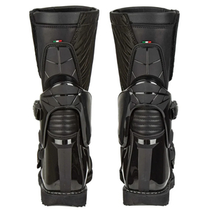 Botas de cuero de carreras para motociclista de hombre de nuevo diseño botas de moto con tela de cuero personalizada zapatos de motos - Product Image 4
