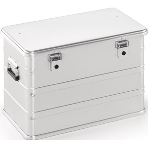 Aluminium <b>Tool</b> Case 76L L582xW385xH397mm with Lever-<b>Lock</b> Fasteners and Pre-Drilled Holes - Product Image 1