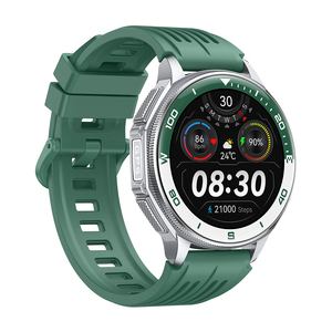 นาฬิกาสมาร์ทวอทช์ GPS หน้าจอสัมผัส AMOLED ขนาด 1.43 นิ้ว วัดอัตราการเต้นของหัวใจ ตรวจจับการนอนหลับ กันน้ำระดับ IP68 ตัวเรือนโลหะผสม สายซิลิโคนเจล - Product Image 4