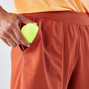 Shorts pour hommes décontractés en toile de tennis vêtements de sport Gym athlétique cordon de serrage séchage rapide course 100% polyester solide - Product Image 2