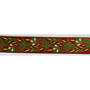 2026 Wholesale Jacquard Ribbon Floral <b>Curtain</b> Border <b>Lace</b> Trim Tape Cushion/table Runner Decoration Woven Webbing - Product Image 3
